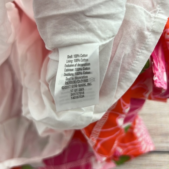 Gymboree Floral Wrap Dress with Undershorts Girls Size 12 to 18 Months - Picture 5 of 6